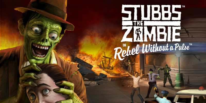 Stubbs the Zombie in Rebel Without a Pulse – забавный зомби с безумными способностями